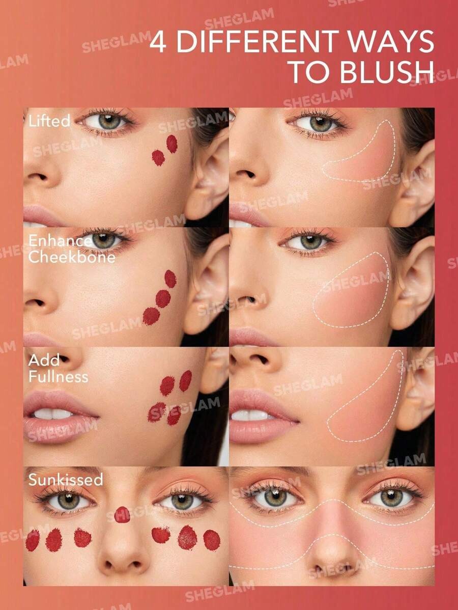 SHEGLAM Color Bloom Dayglow أحمر خدود سائل