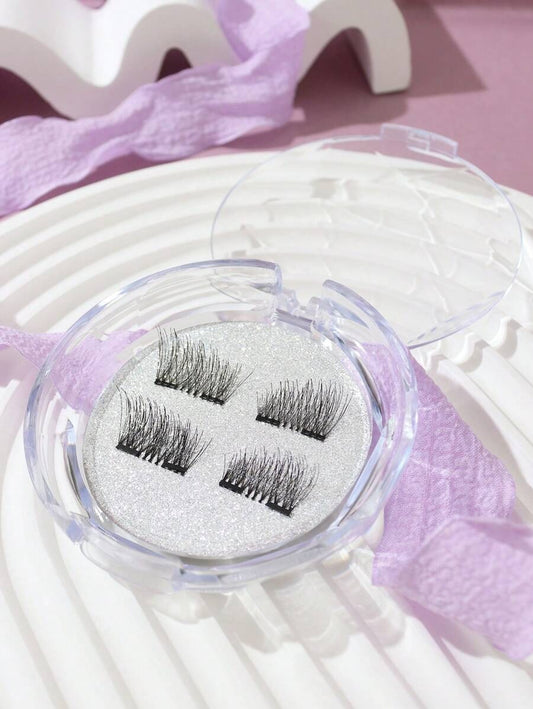 SHEIN رموش مغناطيسية فخمة مصنوعة يدويًا