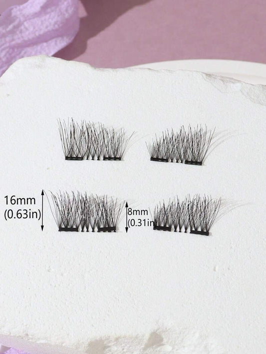 SHEIN رموش مغناطيسية فخمة مصنوعة يدويًا