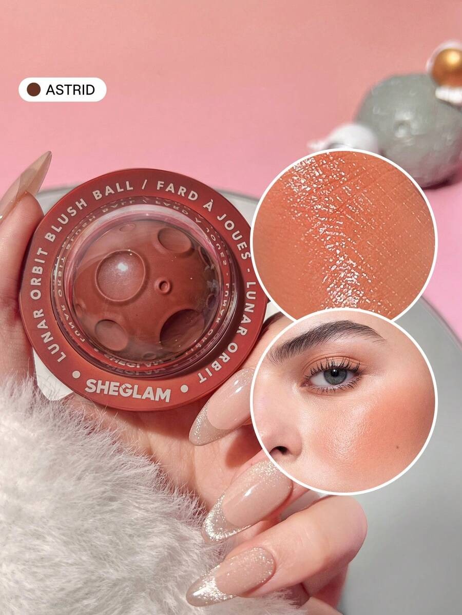 SHEGLAM Lunar Orbit Blush Ball – Astrid أحمر خدود كريمي