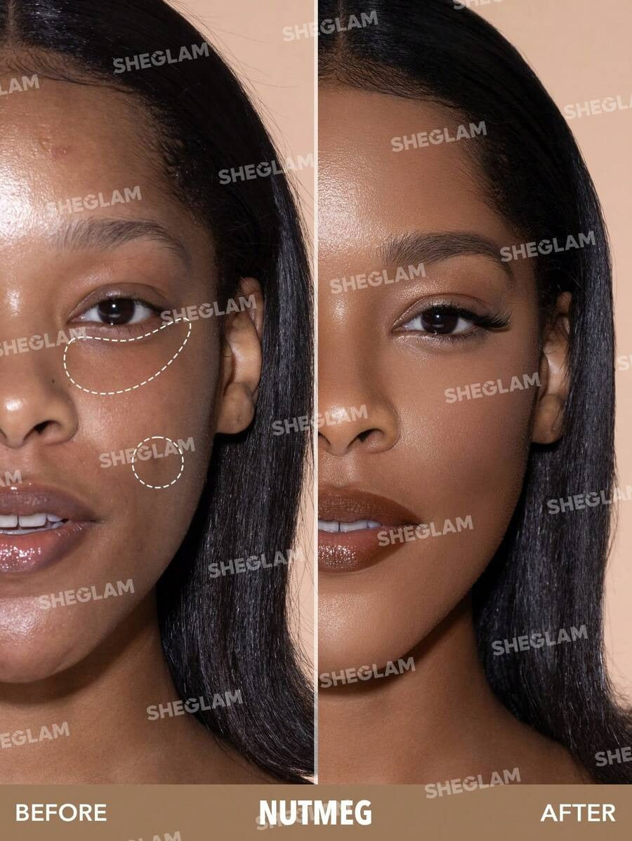SHEGLAM Perfect Skin Nutmeg كونسيلر عالي التغطية