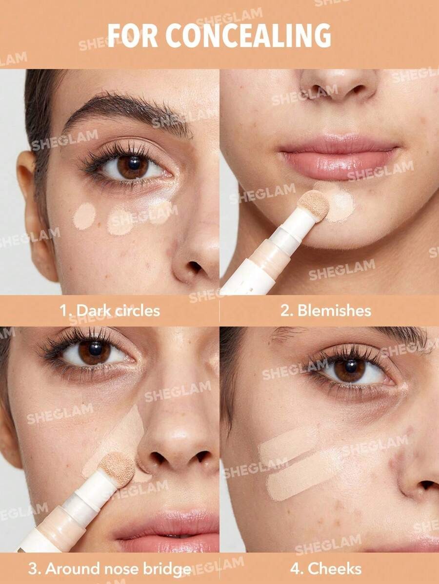 SHEGLAM Earth كونسيلر ناعم وخفيف
