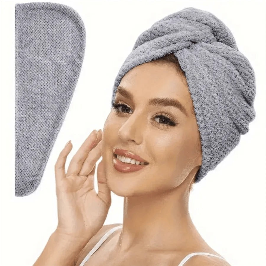 SHEIN منشفة مثالية لتجفيف الشعر