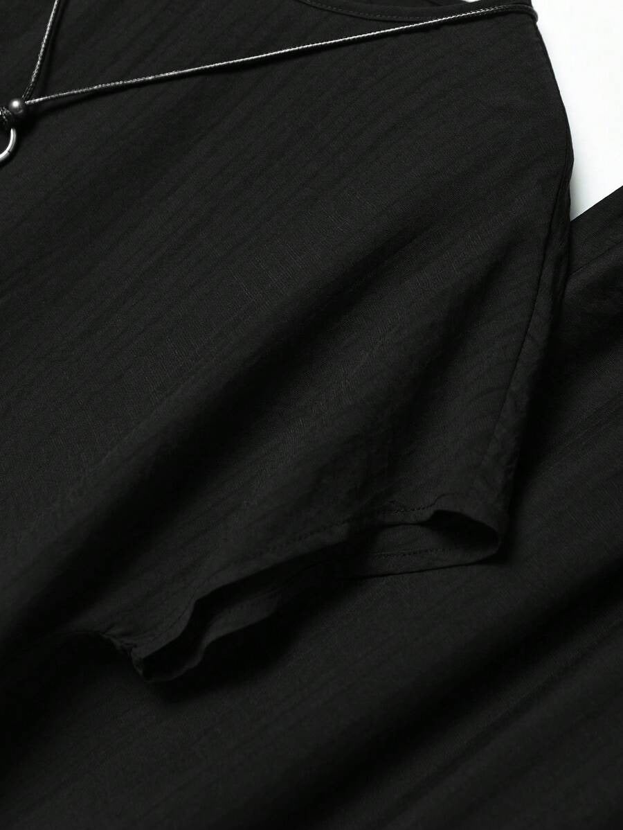 SHEIN Rusticease مجموعة قميص وسروال من