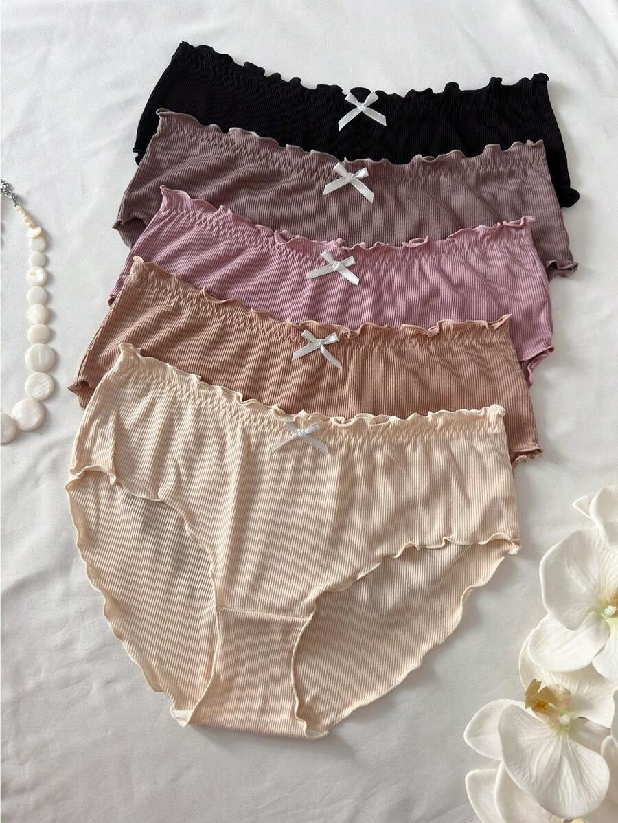 SHEIN مجموعة خمس قطع ملابس داخلية