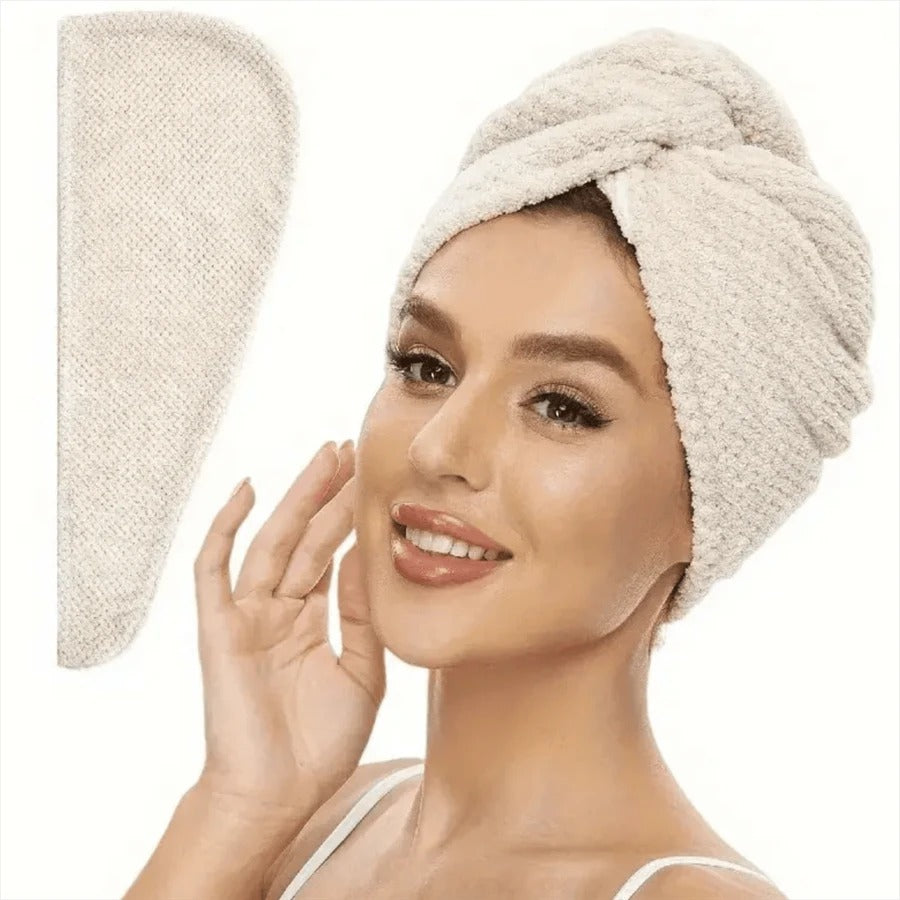 SHEIN منشفة مثالية لتجفيف الشعر