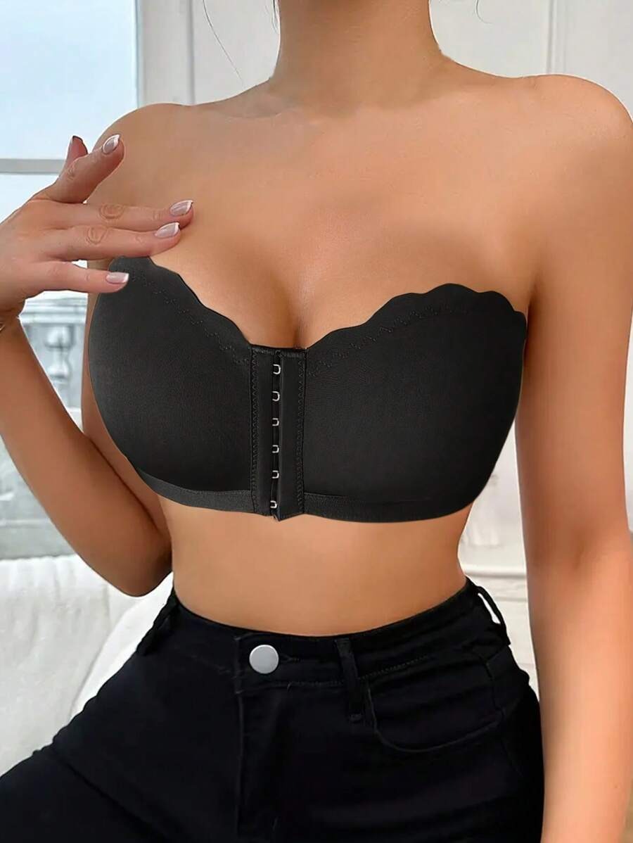 SHEIN حمالة صدر بلون أسود
