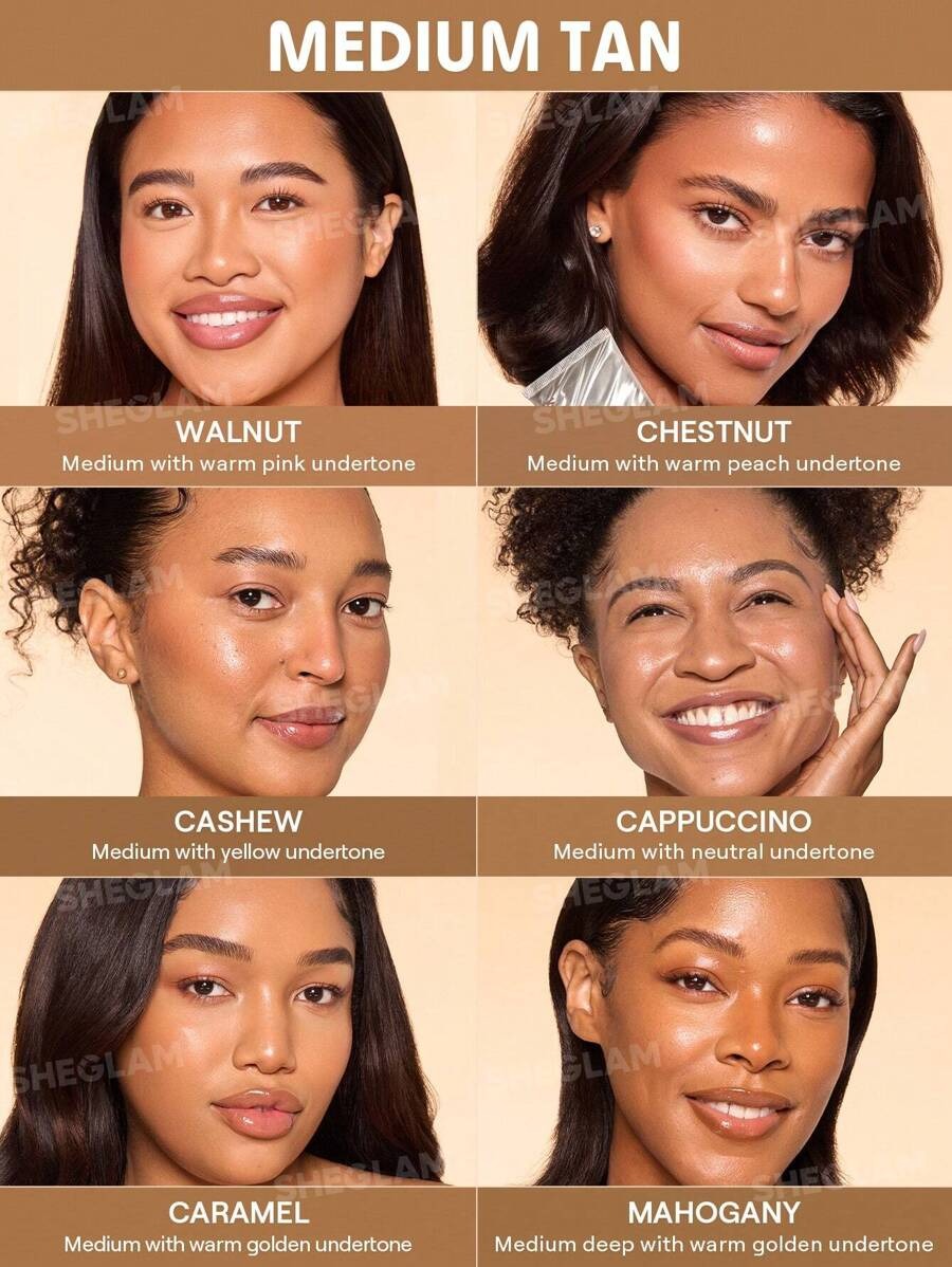 SHEGLAM Dew & Done Medium Tan ملون خفيف للبشرة