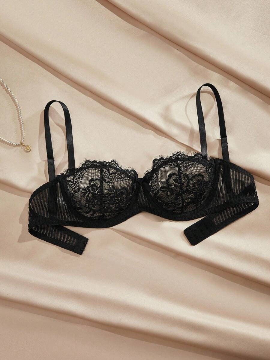SHEIN صدرية دانتيل أزهار
