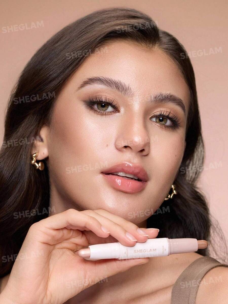 SHEGLAM 2-In-1 – Brown Sugar كونتور وهايلايتر