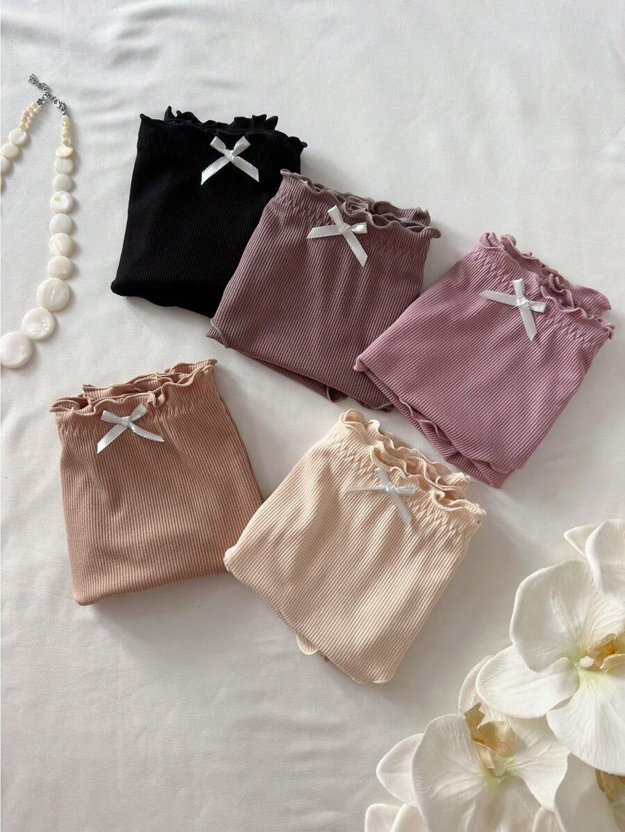 SHEIN مجموعة خمس قطع ملابس داخلية
