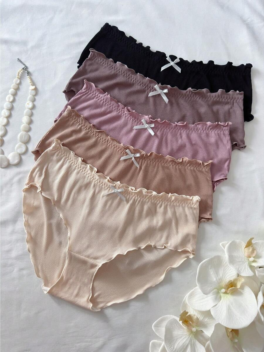 SHEIN مجموعة خمس قطع ملابس داخلية