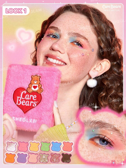 SHEGLAM Care Bears باليت ظلال عيون