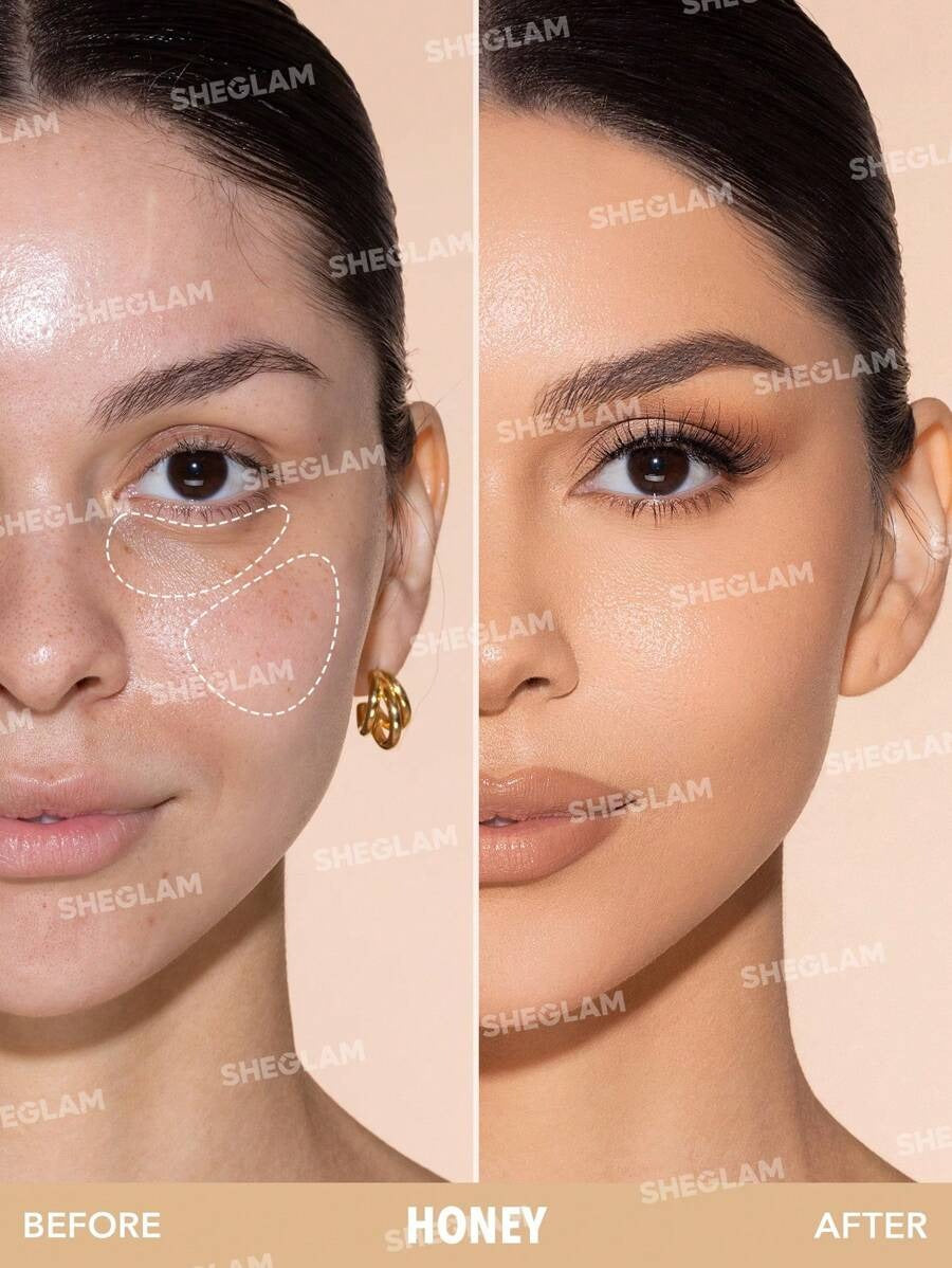 SHEGLAM Honey كونسيلر سائل بتركيبة خفيفة وتغطية عالية