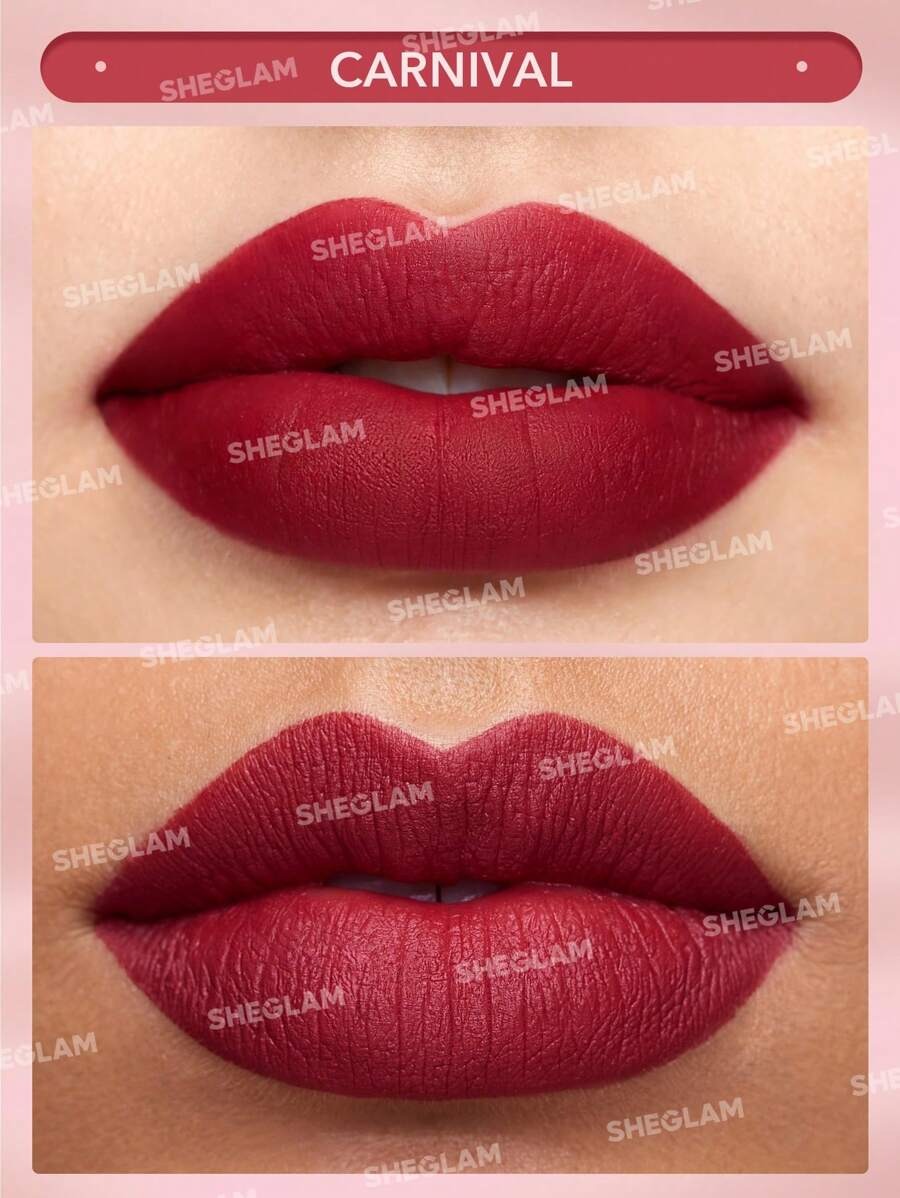 SHEGLAM Matte Allure Carnival أحمر شفاه بلون
