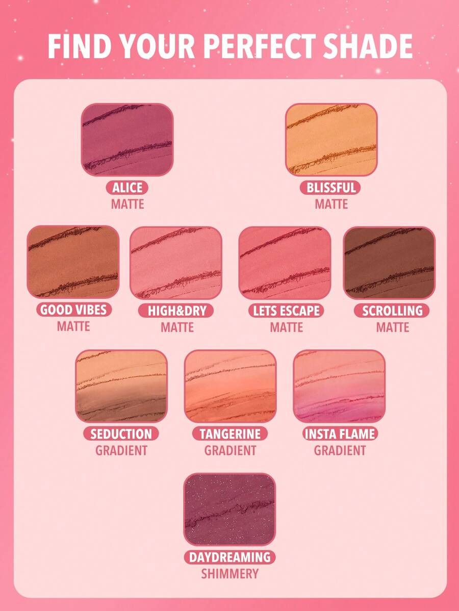 SHEGLAM Divine Flush Good Vibes أحمر الخدود لون