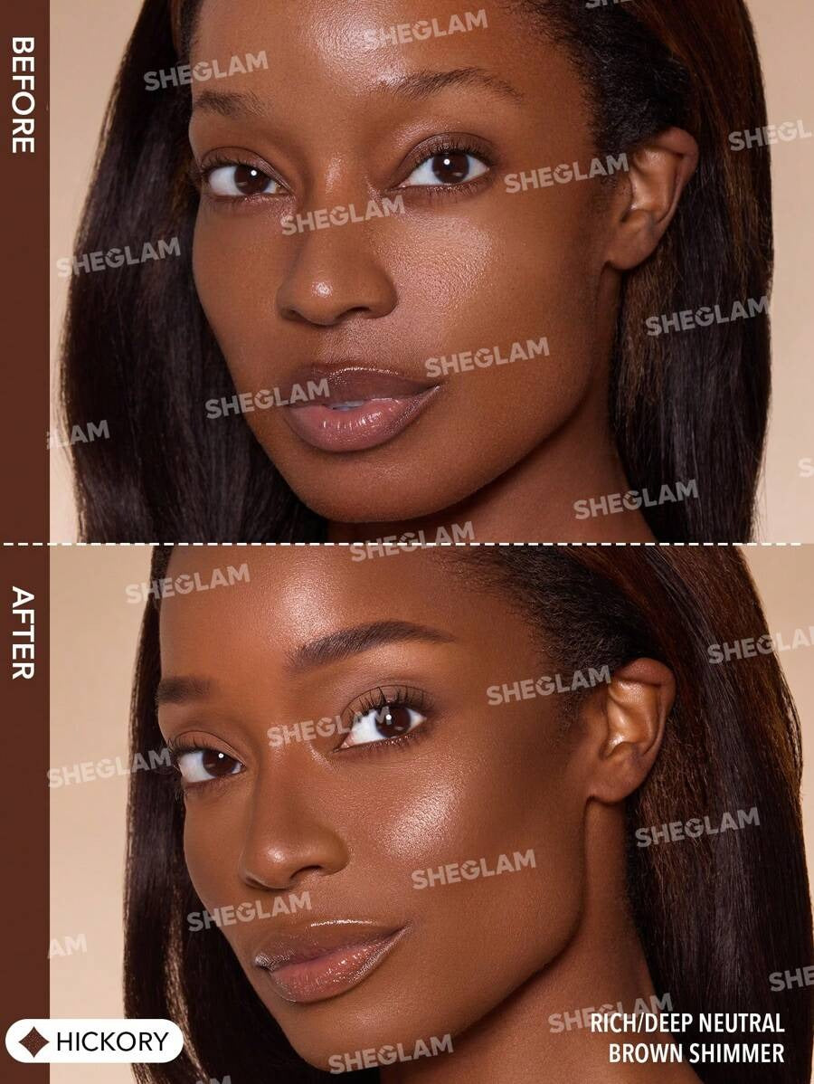 SHEGLAM Hickory برونزر سائل لامع – درجة