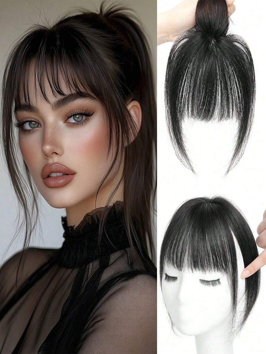 SHEIN مشبك شعر بجبهة اصطناعية