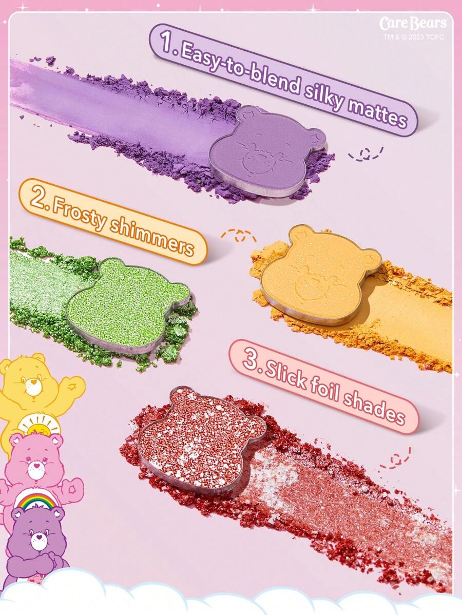 SHEGLAM Care Bears باليت ظلال عيون
