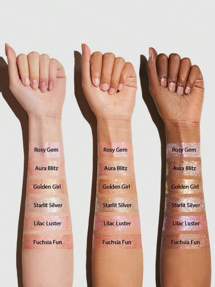 SHEGLAM Fuchsia عصا ظلال العيون الكريستالية