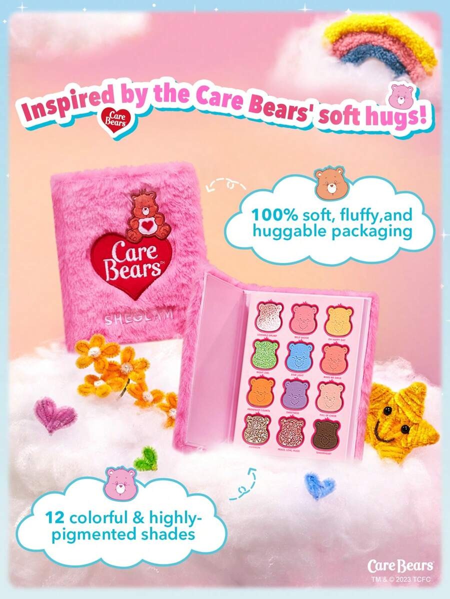 SHEGLAM Care Bears باليت ظلال عيون