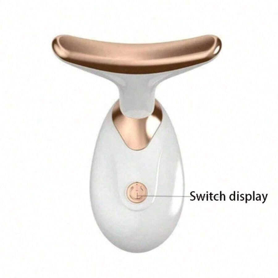 SHEIN جهاز تدليك كهربائي للوجه والذقن بلون أبيض