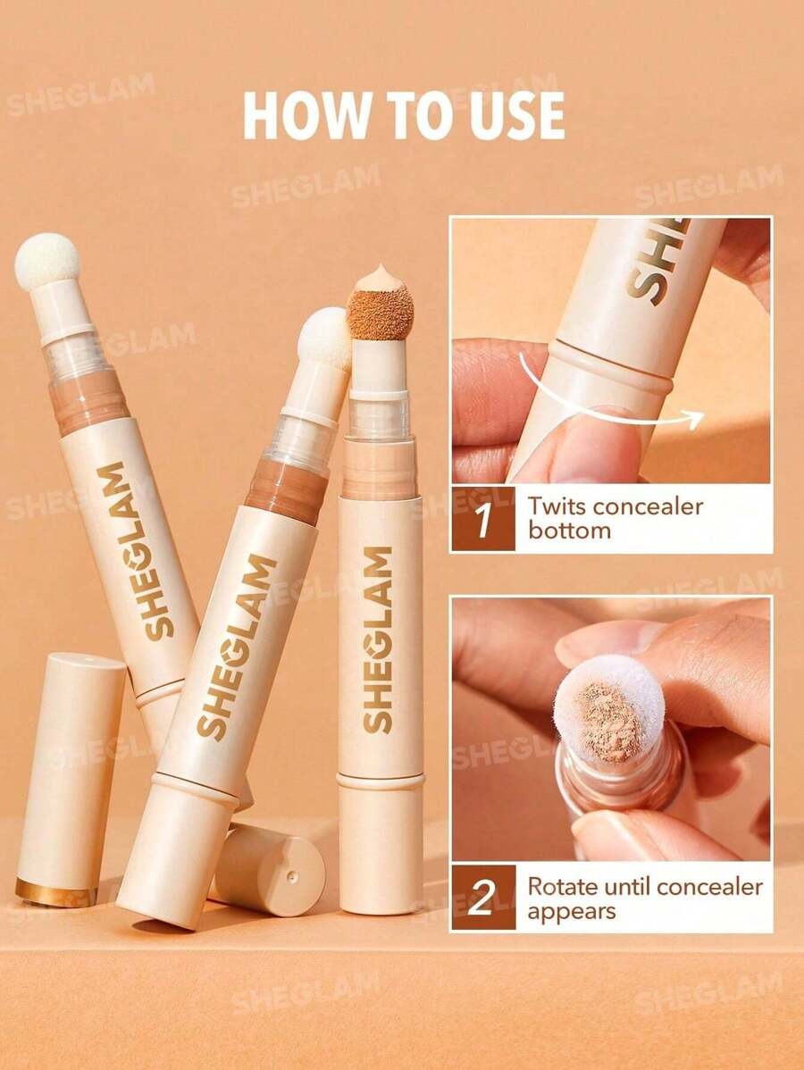SHEGLAM Shell كونسيلر لإضفاء نضارة بلون صدفي