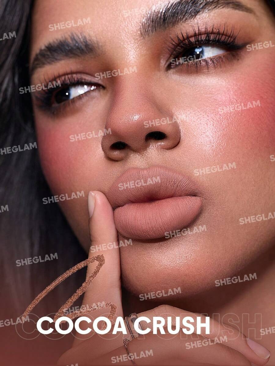 SHEGLAM Bold Booster Cocoa Crush قلم تحديد شفاه لون