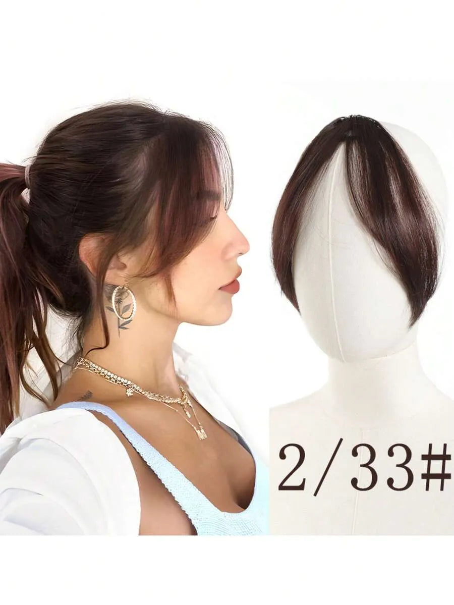 SHEIN شعر مستعار بخصلات هوائية طبيعية (8 بوصة)