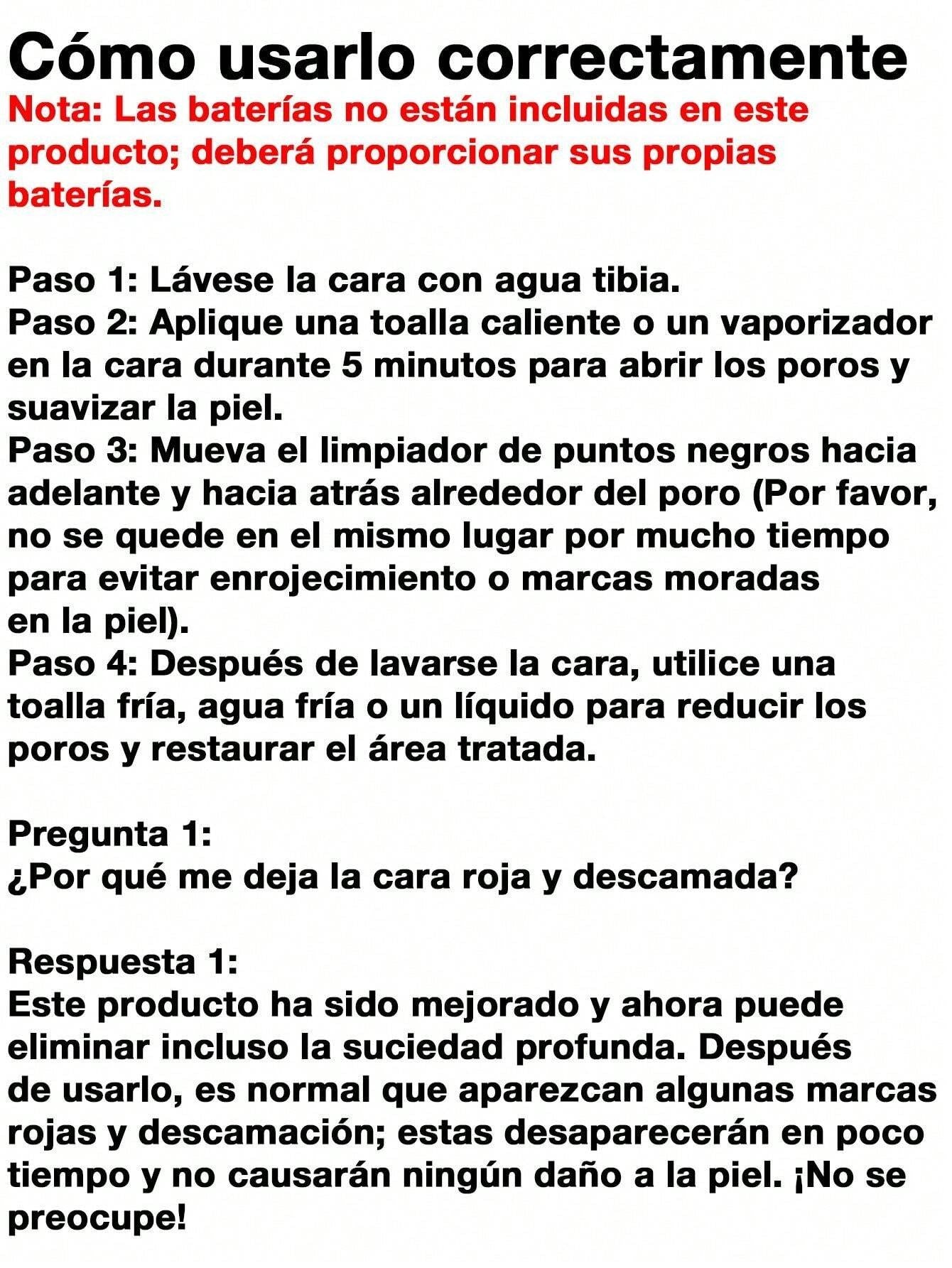 SHEIN GENAI جهاز شفط الرؤوس السوداء لون أبيض