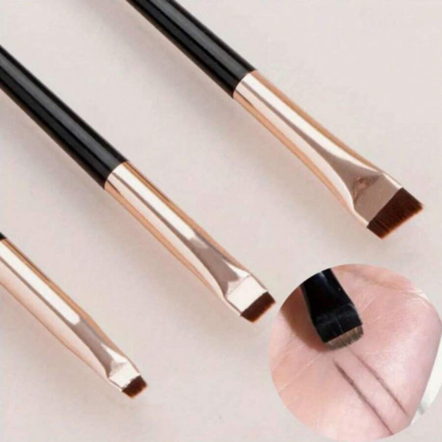 SHEIN طقم 3 فرش احترافية للحواجب والآيلاينر