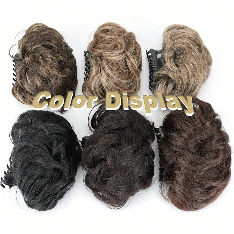 SHEIN شعر اصطناعي على شكل كعكة