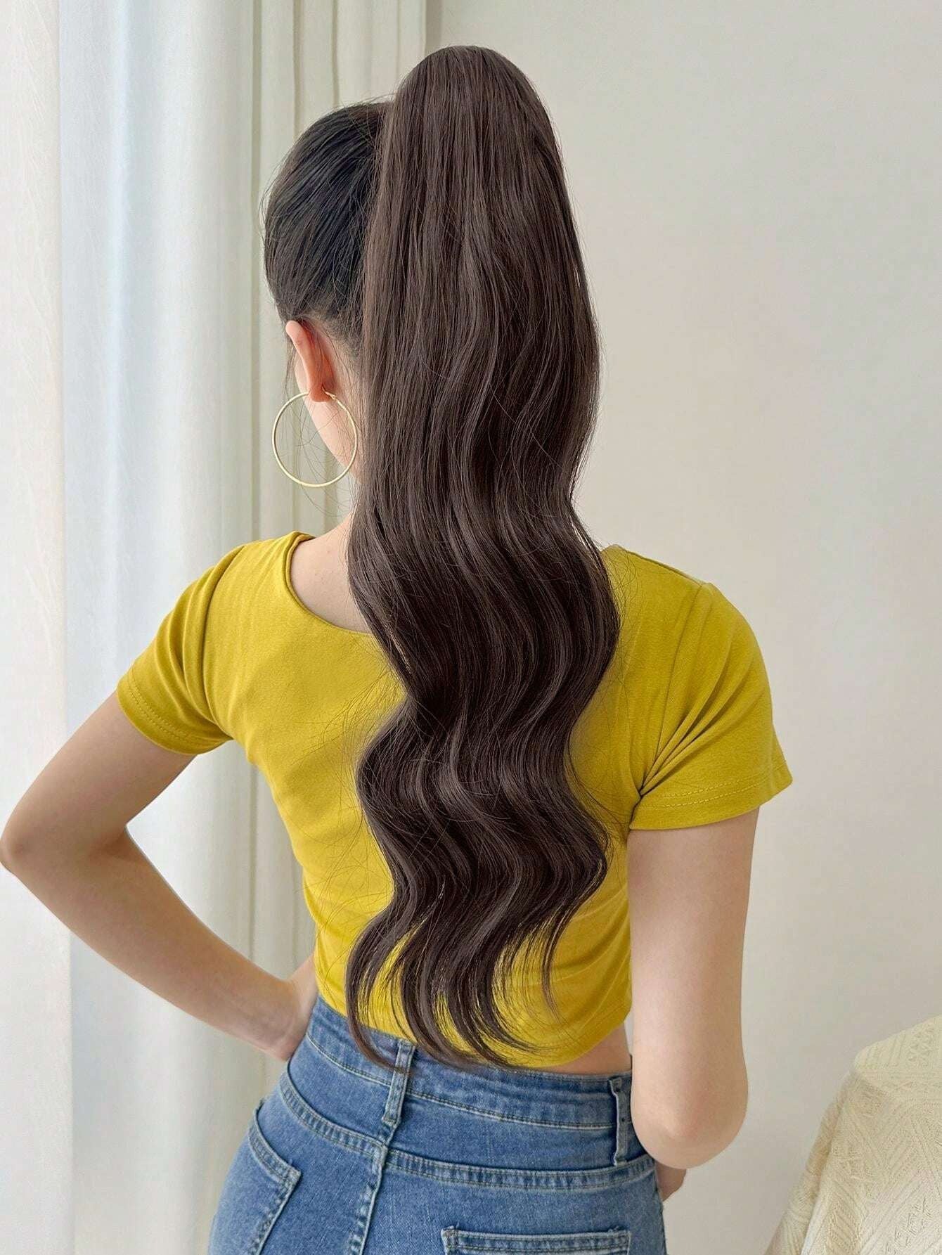 SHEIN ذيل حصان وتر ويف تموجات ناعمة