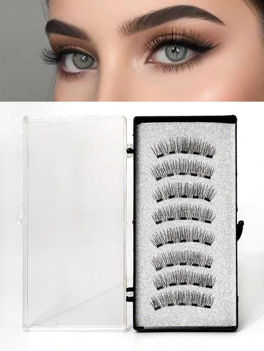 SHEIN رموش مغناطيسية كوانتية طبيعية سهلة الارتداء