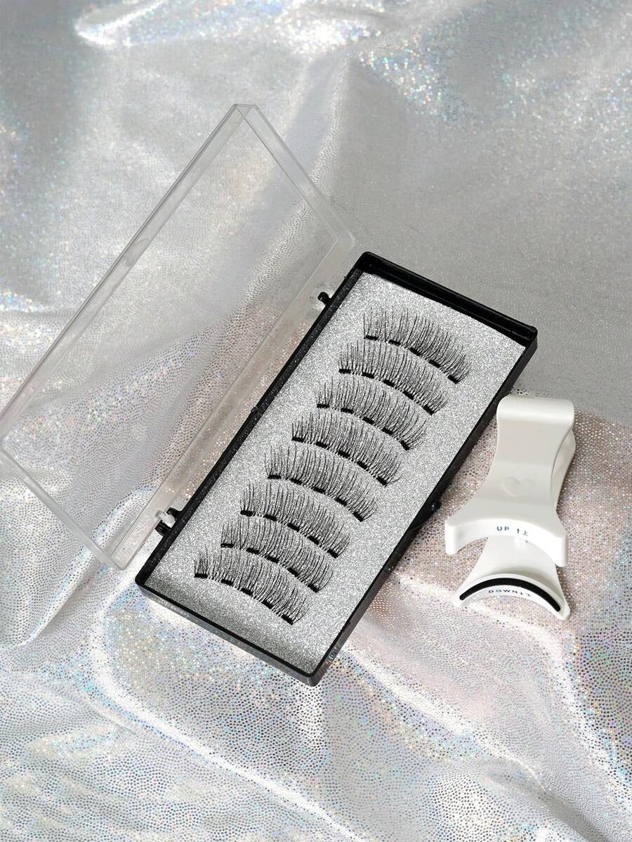 SHEIN رموش مغناطيسية كوانتية طبيعية سهلة الارتداء