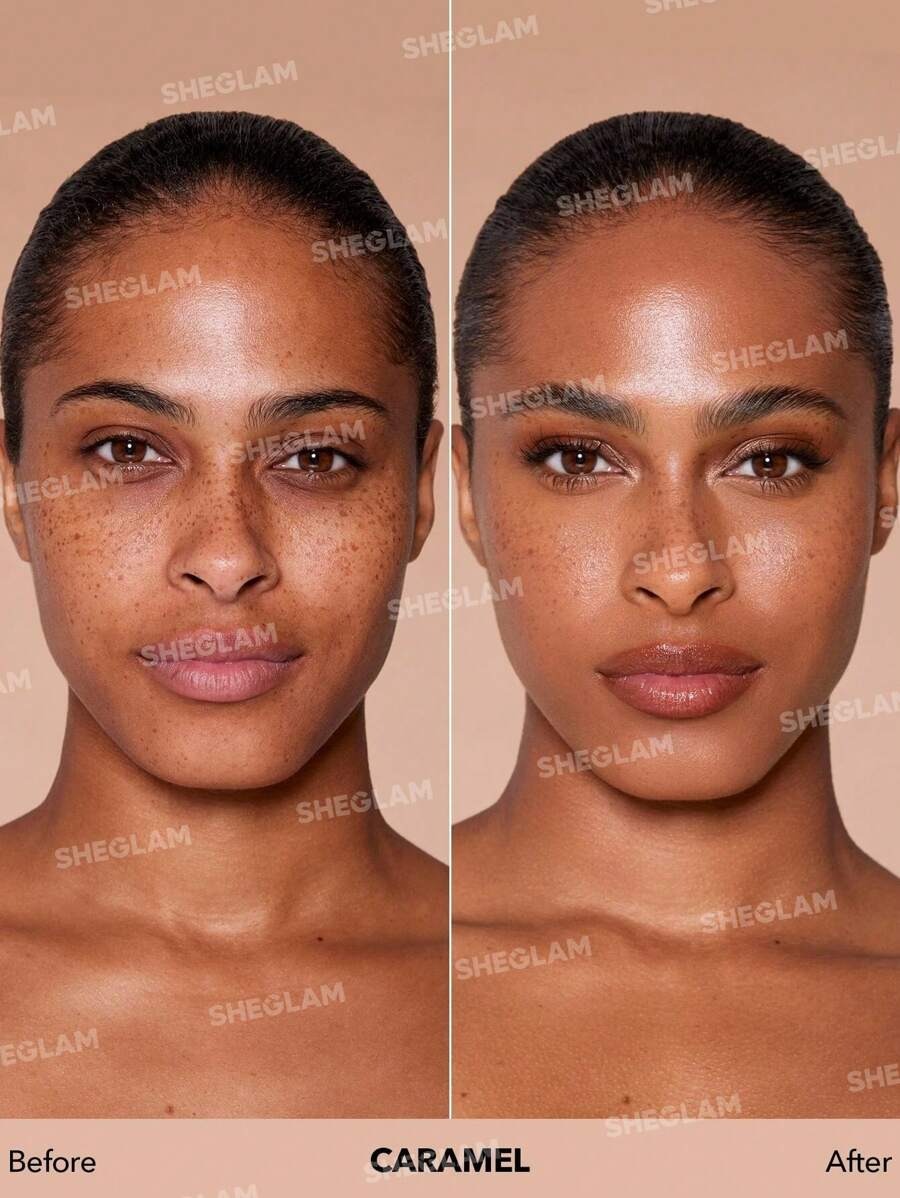SHEGLAM Caramel كريم أساس سائل خفيف