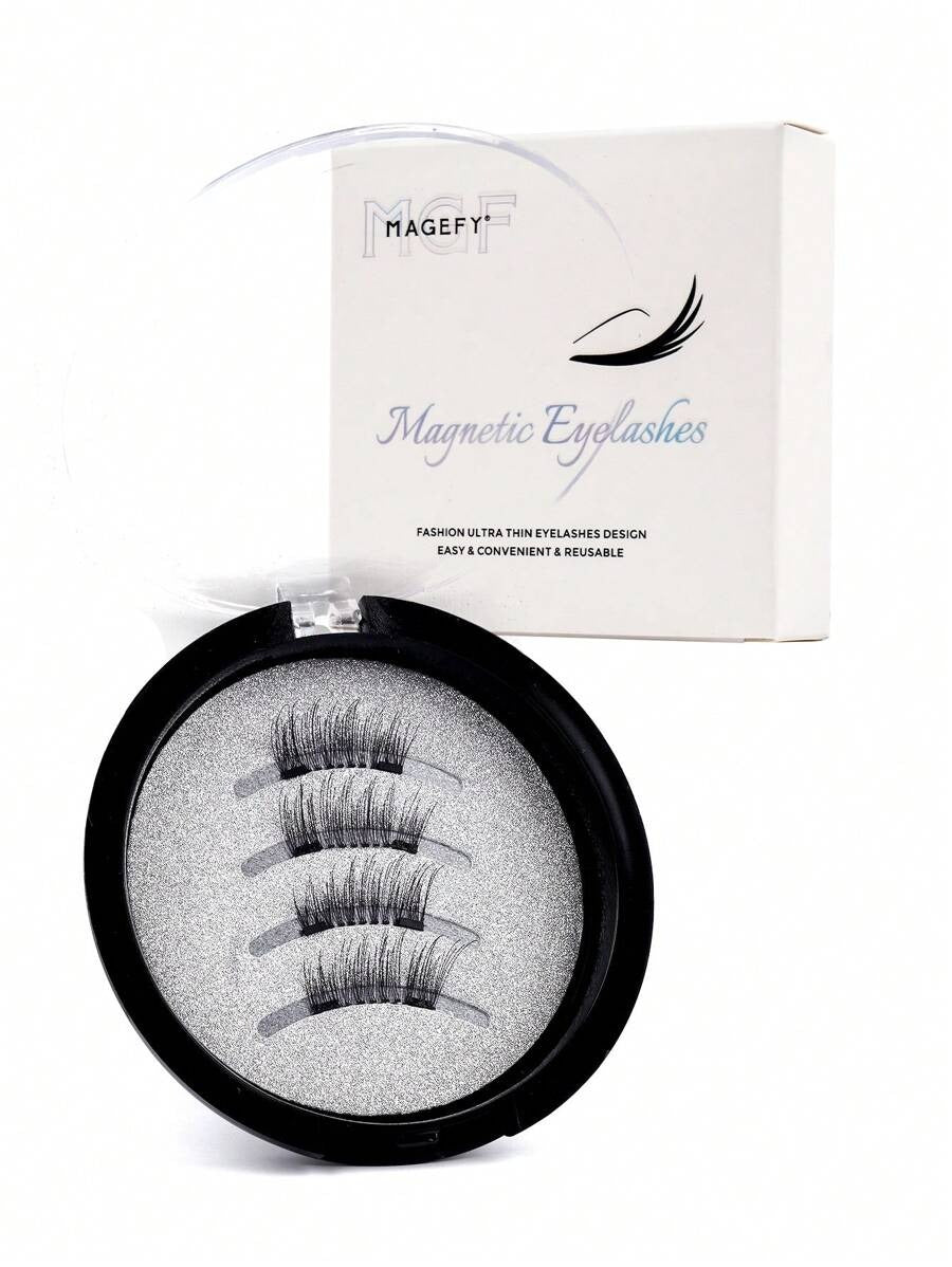 SHEIN MAGEFY CC Curl زوج رموش نصّية خفيفة