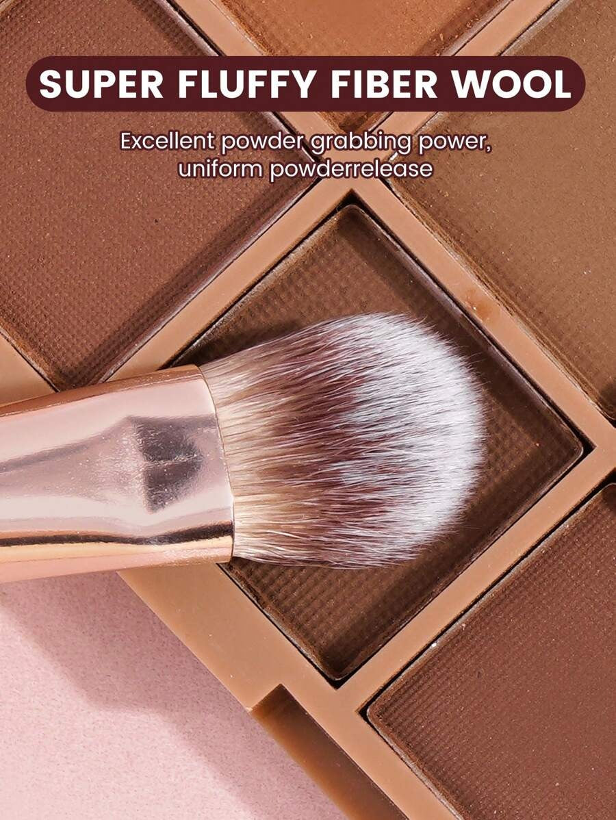 SHEIN MAANGE مجموعة 5 فرش مكياج عيون مزدوجة الأطراف
