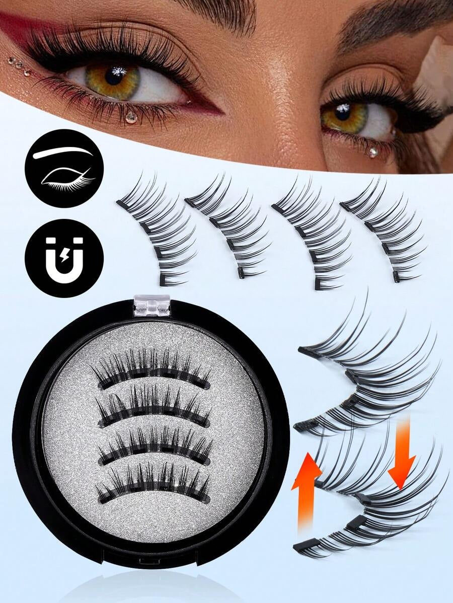 SHEIN MAGEFY CC Curl زوج رموش نصّية خفيفة