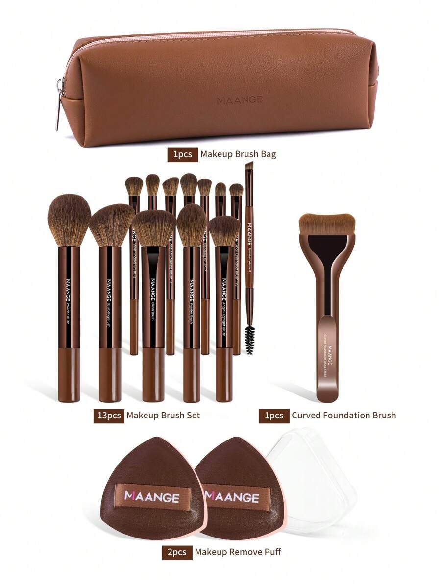 SHEIN MAANGE طقم فرش مكياج متكامل