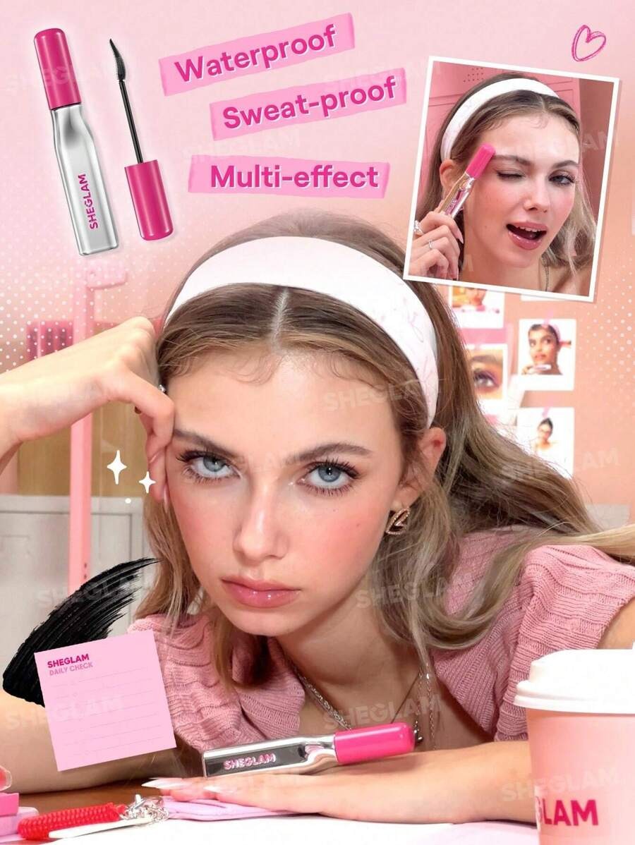 SHEGLAM Up &Out ماسكارا عملية تعطي طول وكثافة للرموش