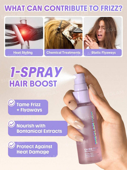 SHEGLAM HAIR رذاذ للشعر الحريري يروض التجعد ويفك التشابك