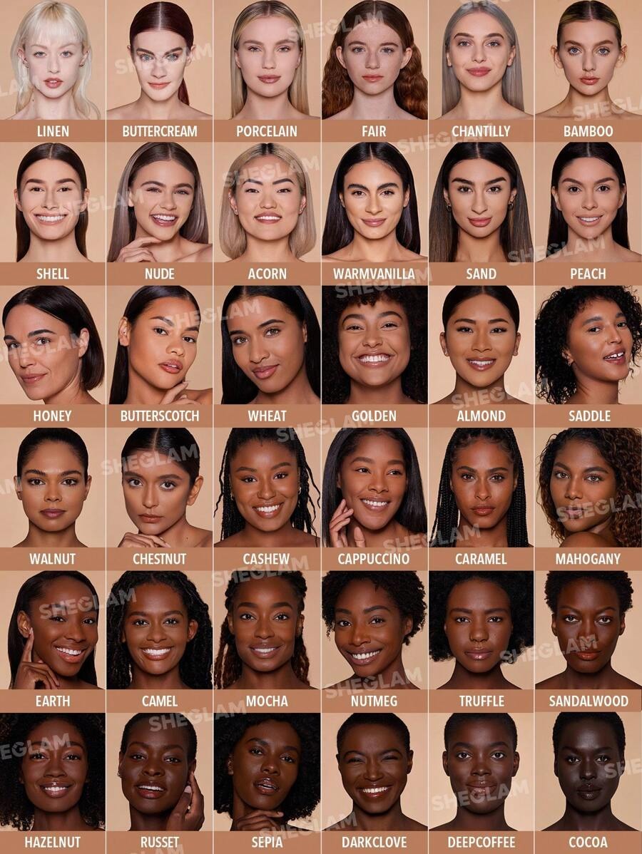 SHEGLAM Golden بودرة أساس مضغوطة