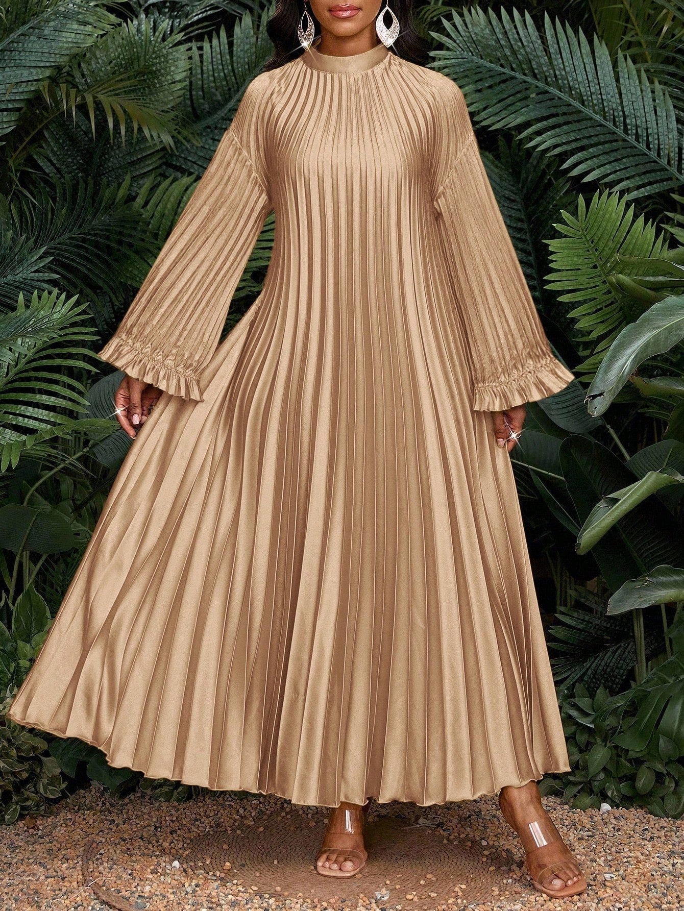 SHEIN Lady فستان كاجوال مقاسات كبيرة