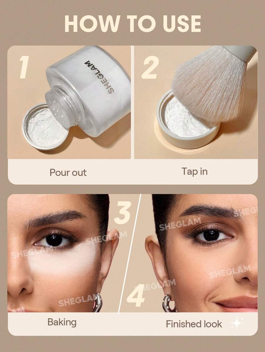 SHEGLAM Blur In A Bottle بودرة مثبتة سائبة