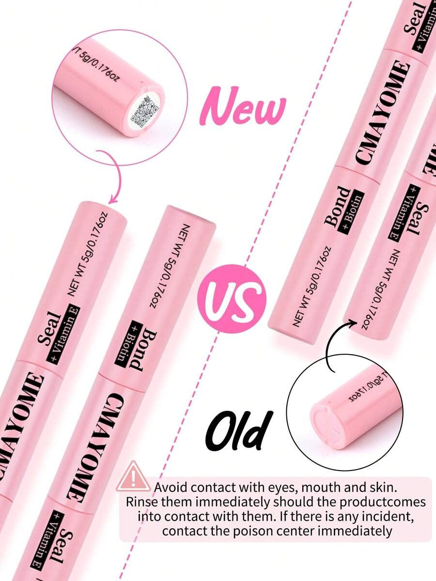 SHEIN DIY طقم 640 قطعة رموش عنقودية بأطوال مختلفة كثيفة