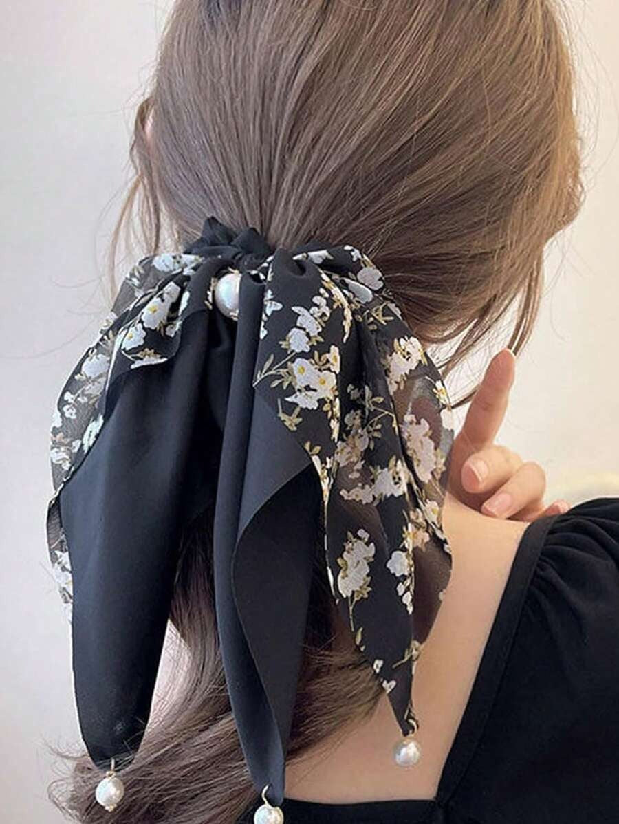 SHEIN شريطة شعر بستايل بوهيمي ناعم مزينة بخرز