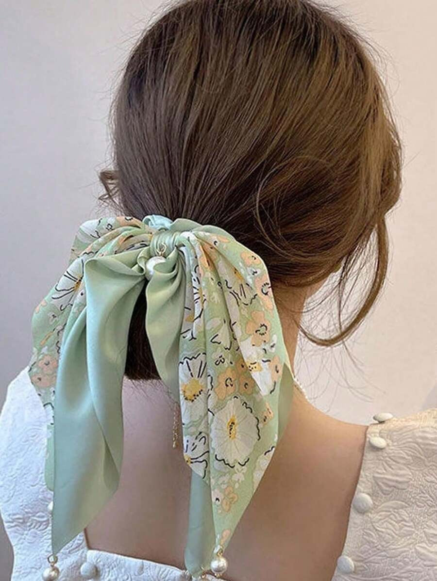 SHEIN شريطة شعر بستايل بوهيمي ناعم مزينة بخرز
