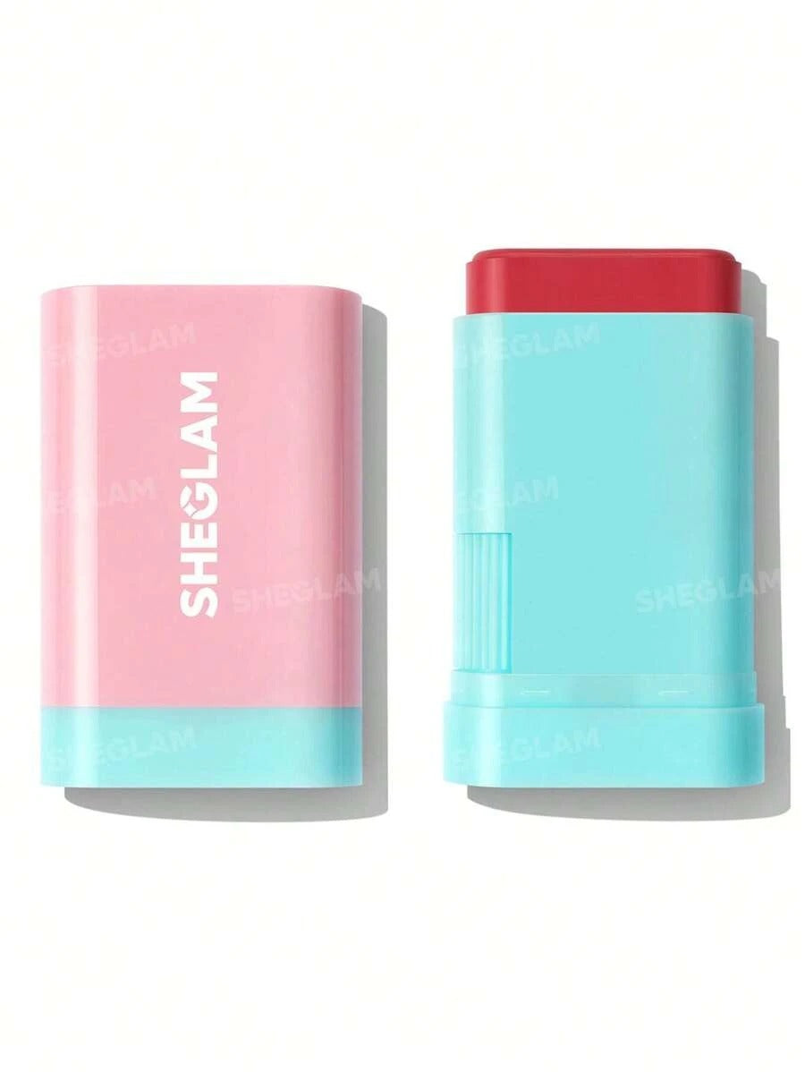 SHEGLAM Glass Glow Cherry Express أحمر خدود عصا