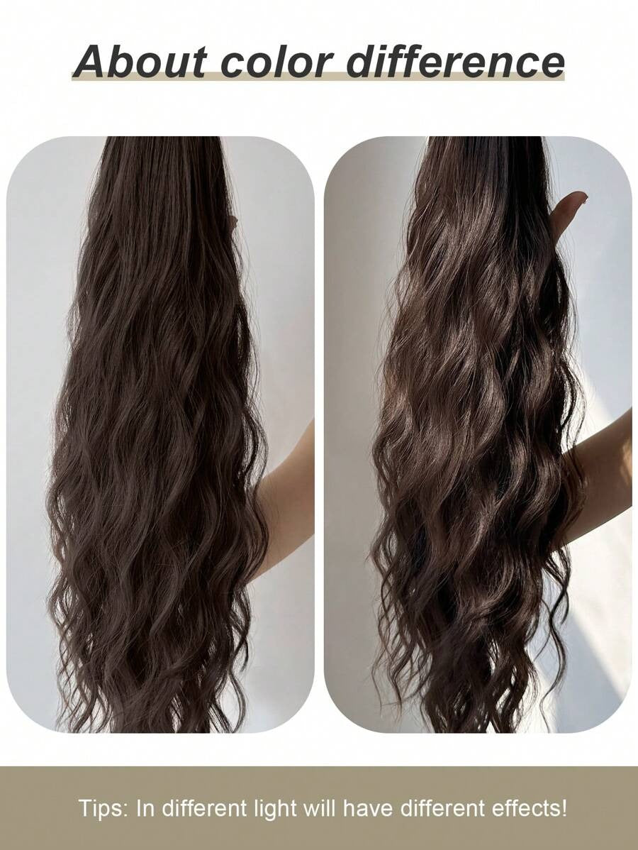 SHEIN ذيل حصان وتر ويف بتجعيدات ناعمة